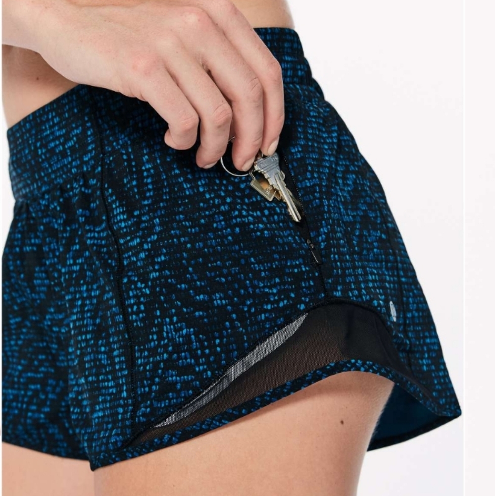 Lululemon Hotty Hot Short 2.5" Pulse Capri Black EUC
